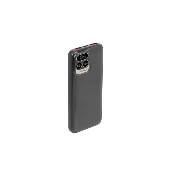 Hordozható akkumulátor, 10000mAh, QC/PD 20W, RIVACASE "VA2511"