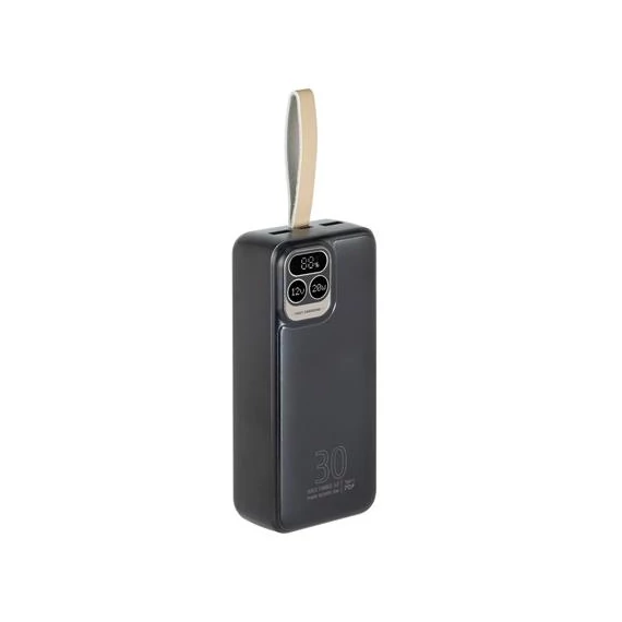 Hordozható akkumulátor, 30000mAh, QC/PD 20W, RIVACASE "VA2585"