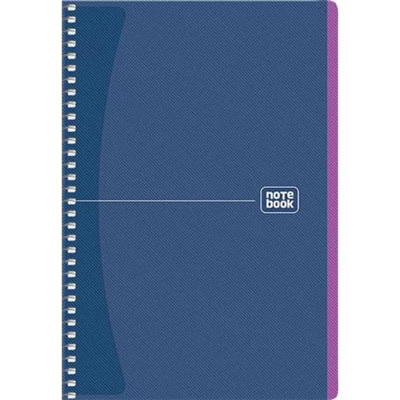 Spirálfüzet, A5, kockás, 80 lap, SHKOLYARYK "Notebook", vegyes