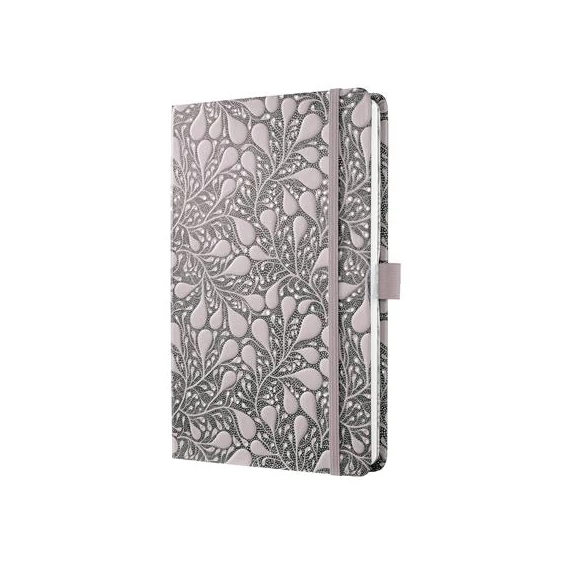 Jegyzetfüzet, exkluzív, A5, vonalas, 87 lap, keményfedeles, SIGEL "Jolie Enchanted Heart"