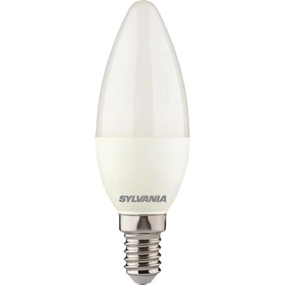 LED izzó, E14, gyertya, 4,5W, 470lm, 2700K (MF), SYLVANIA "ToLEDo"