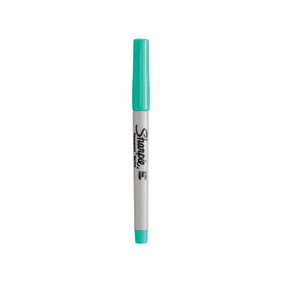 Alkoholos marker, 0,5 mm, kúpos, SHARPIE "Ultra Fine Point", mentazöld Alkoholos marker, 0,5 mm, kúpos, SHARPIE "Ultra Fine Point", mentazöld