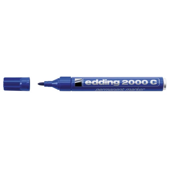 Alkoholos marker, 1,5-3 mm, kúpos, EDDING "2000", kék Alkoholos marker, 1,5-3 mm, kúpos, EDDING "2000", kék