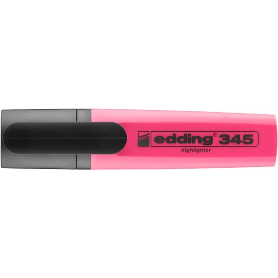 Szövegkiemelő, 2-5 mm, EDDING "345", rózsaszín