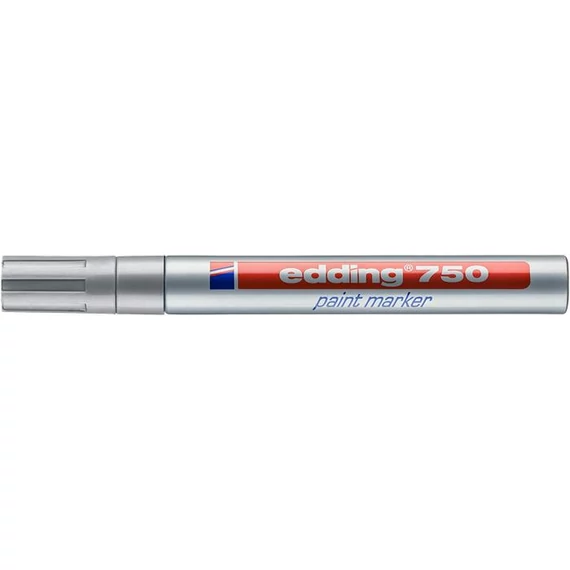 Lakkmarker, 2-4 mm, EDDING "750", ezüst Lakkmarker, 2-4 mm, EDDING "750", ezüst