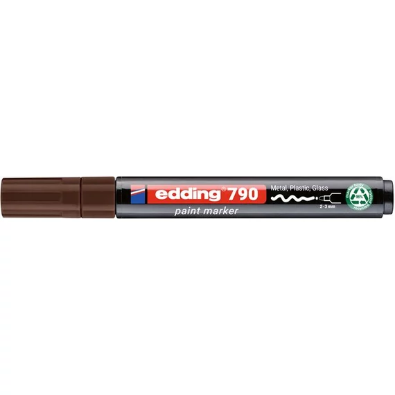 Lakkmarker, 2-3 mm, PCR, EDDING "790", barna