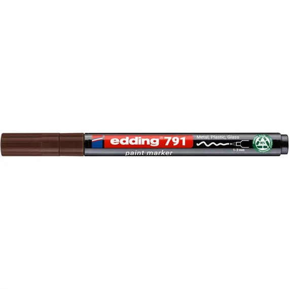 Lakkmarker, 1-2 mm, PCR, EDDING "791", barna