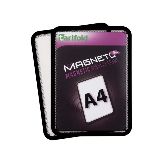 Mágneses keret, A4, DJOIS "Magneto Solo", fekete
