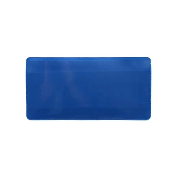 Logisztikai zseb, mágneses, 160×80 mm, PVC, DJOIS, kék