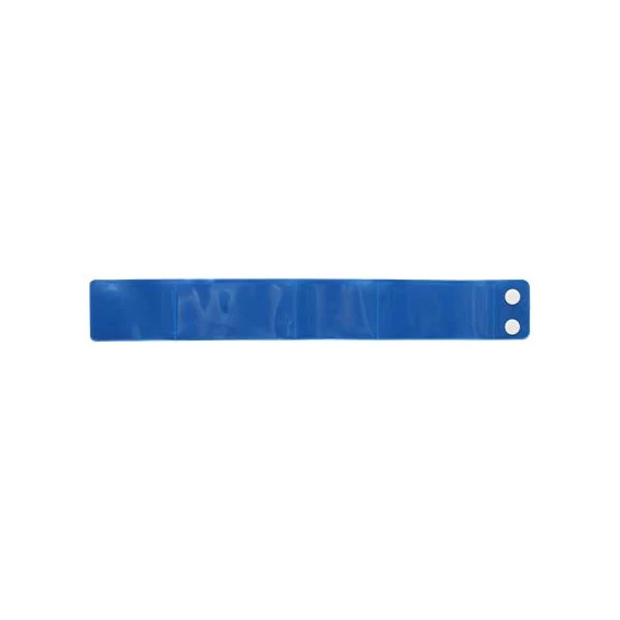 Raklap lábazati sarokpánt, 75×100×145 mm, PVC, DJOIS, kék,