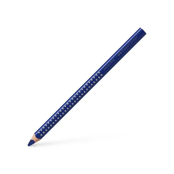 Színes ceruza, háromszögletű, FABER-CASTELL "Grip 2001 Jumbo", kék