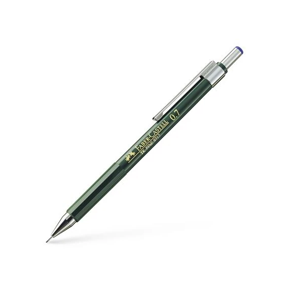 Nyomósirón, 0,7 mm, FABER-CASTELL "TK-FINE 9717"