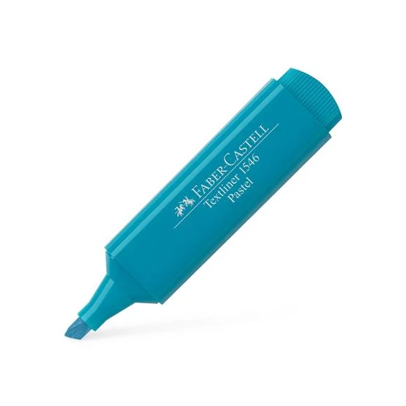 Szövegkiemelő, 1-5 mm, FABER-CASTELL "1546 Pastel", türkiz