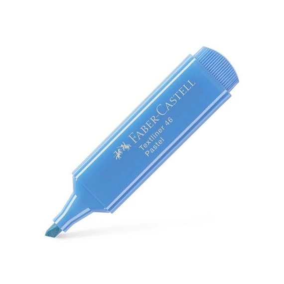 Szövegkiemelő, 1-5 mm, FABER-CASTELL "1546 Pastel" ultramarinkék