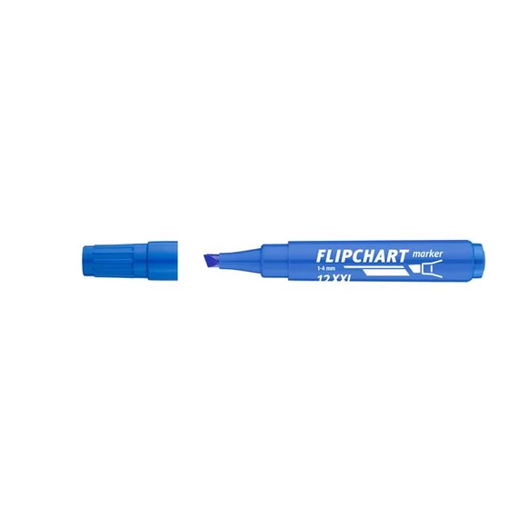 Flipchart marker, 1-4 mm, vágott, ICO "Artip 12 XXL", kék Flipchart marker, 1-4 mm, vágott, ICO "Artip 12 XXL", kék