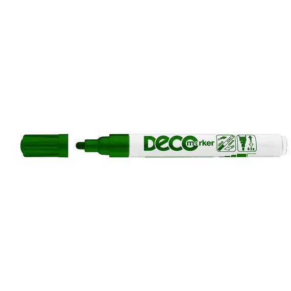 Lakkmarker, 2-4 mm, ICO "Decomarker" zöld Lakkmarker, 2-4 mm, ICO "Decomarker" zöld