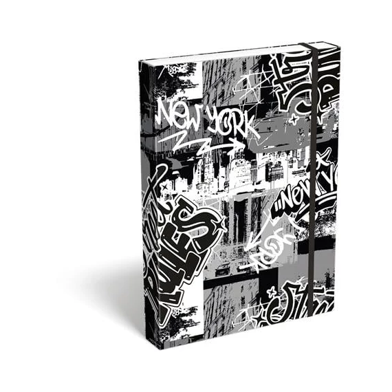 Füzetbox, A4, LIZZYSULI, "Street Rules"