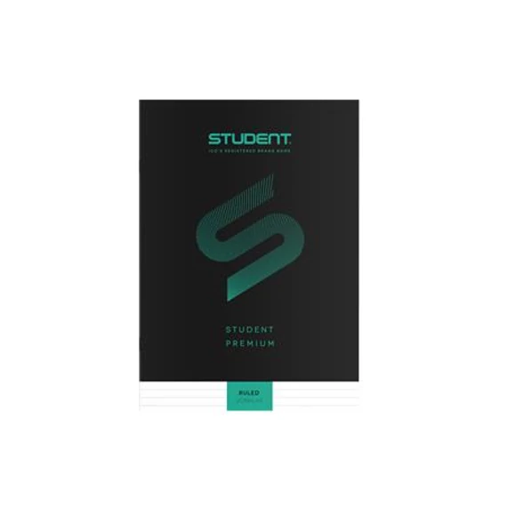Füzet, tűzött, A4, vonalas, 32 lap, ICO "Student Premium", fekete Füzet, tűzött, A4, vonalas, 32 lap, ICO "Student Premium", fekete
