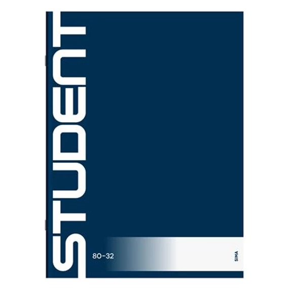 Füzet, tűzött, A4, sima, 32 lap, ICO "Student" Füzet, tűzött, A4, sima, 32 lap, ICO "Student"