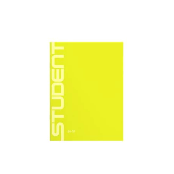 Füzet, tűzött, A4, sima, 32 lap, ICO "Student"