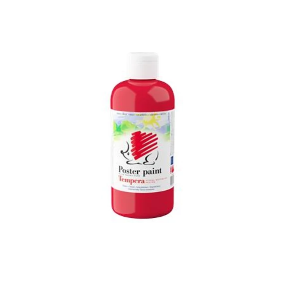 Tempera, 500 ml, ICO "Süni", piros