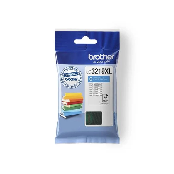 LC3219XLBCMY Tintapatron multipack MFC-J5330 nyomtatóhoz, BROTHER, b+c+m+y, 1*3000 oldal, 3*1500 oldal