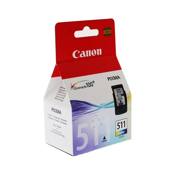 CL-511 Tintapatron Pixma MP240, 260, 480 nyomtatókhoz, CANON, színes, 244 oldal