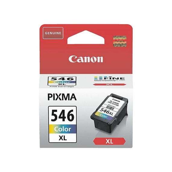 CL-546XL Tintapatron Pixma MG2450, MG2550 nyomtatókhoz, CANON, színes, 300 oldal