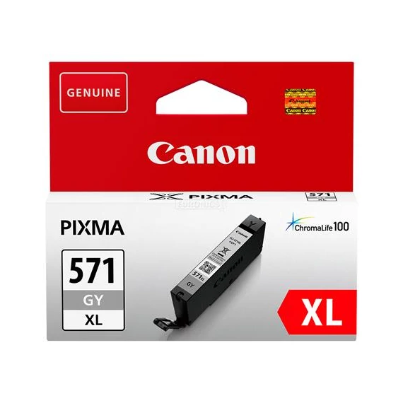 CLI-571GXL Tintapatron Pixma MG5750, 6850, 7750 nyomtatókhoz, CANON, szürke, 11ml CLI-571GXL Tintapatron Pixma MG5750, 6850, 7750 nyomtatókhoz, CANON, szürke, 11ml