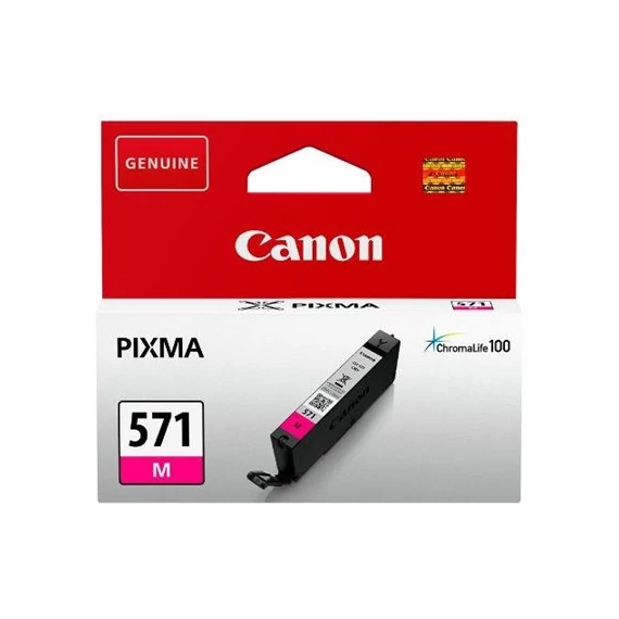 CLI-571M Tintapatron Pixma MG5750, 6850,7750 nyomtatókhoz, CANON, magenta, 7 ml