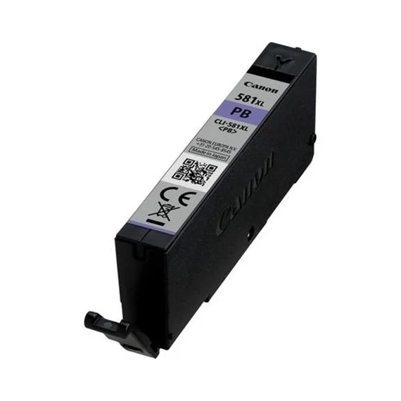 CLI-581PCXL Tintapatron Pixma TS7550, 8150, 9150 nyomtatókhoz, CANON, fotó kék, 8,3ml