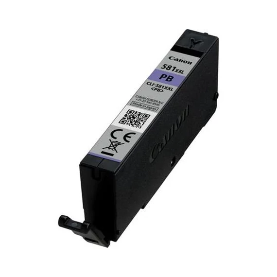 CLI-581PCXXL Tintapatron Pixma TS7550, 8150, 9150 nyomtatókhoz, CANON, fotó cián, 11,7ml