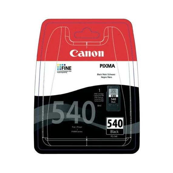 PG-540 Tintapatron Pixma MG2150, 3150 nyomtatókhoz, CANON, fekete, 180 oldal