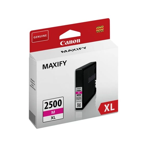 PGI-2500MXL Tintapatron Maxify MB5350 nyomtatókhoz, CANON, magenta, 19,3 ml