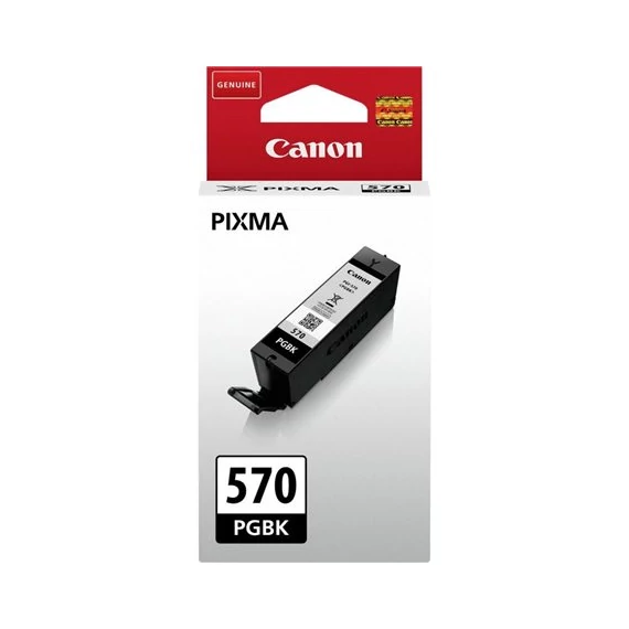 PGI-570B Tintapatron Pixma MG5750, 6850, 7750 nyomtatókhoz, CANON, fekete, 15 ml