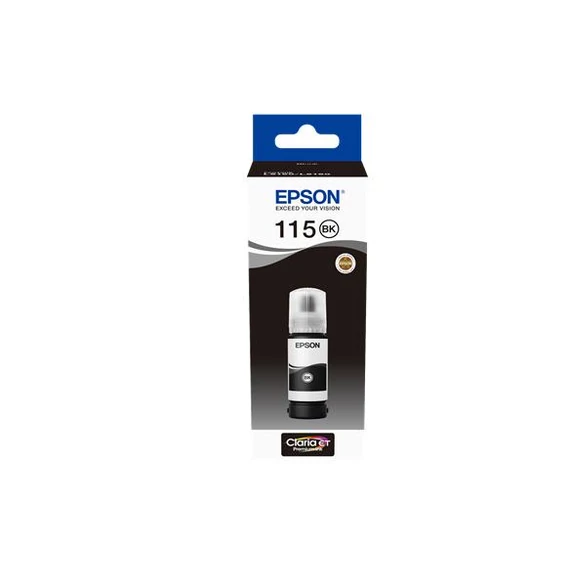 T07C14 Tinta, EcoTank L8160, L8180 nyomtatókhoz, EPSON, fekete, 70 ml