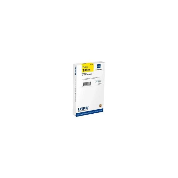 C13T907440 Tintapatron WF-6090, WF-6590 nyomtatókhoz, EPSON, sárga, 7k