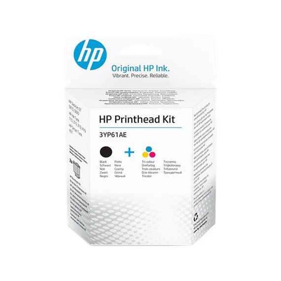 3YP61AE Tintapatron fej, DeskJet GT 5810, 5820 nyomtatókhoz, HP, fekete, színes