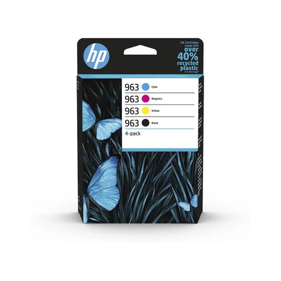 6ZC70AE Tintapatron multipack Officejet Pro 9010, 9013, 9020 nyomtatókhoz, HP 963, b+c+m+y