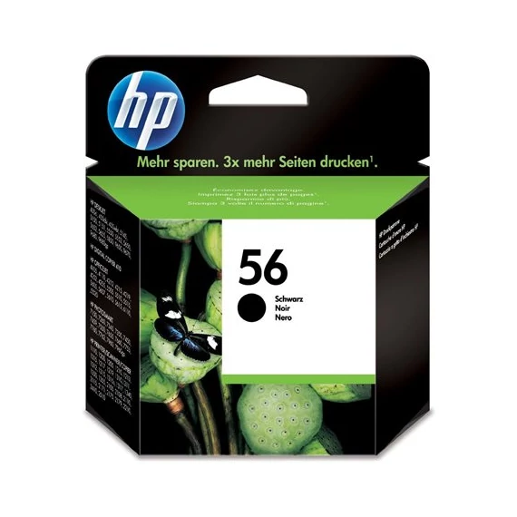 C6656AE Tintapatron DeskJet 450c, 450cb, 5150 nyomtatókhoz, HP 56, fekete, 19ml