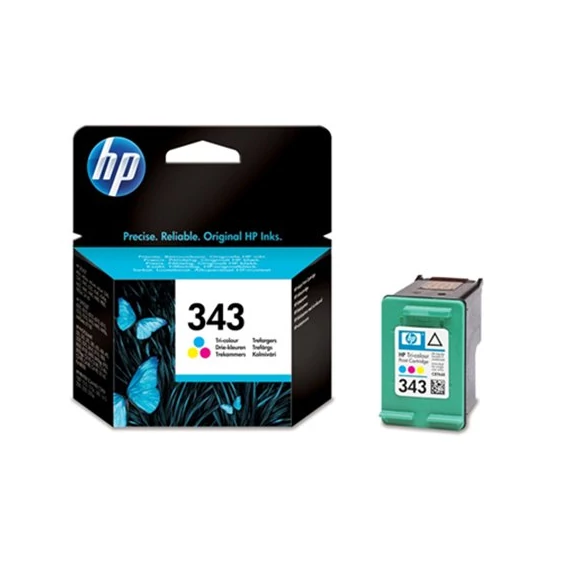 C8766EE Tintapatron DeskJet 460 mobil, 5740, 5940 nyomtatókhoz, HP 343, színes, 7ml