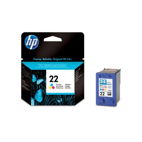 C9352AE Tintapatron DeskJet 3920, 3940, D2300 nyomtatókhoz, HP 22, színes, 5ml