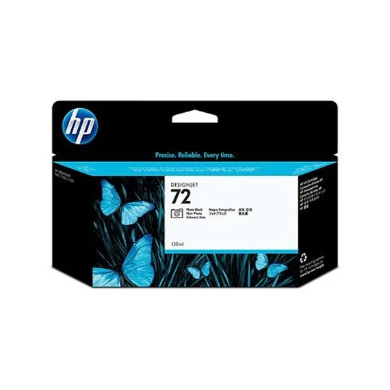 C9370A Fotópatron DesignJet T610, T640, T1100, T1100ps nyomtatókhoz, HP 72, fekete, 130ml