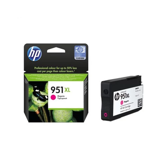 CN047AE Tintapatron OfficeJet Pro 8100 nyomtatóhoz, HP 951xl, magenta, 1,5k CN047AE Tintapatron OfficeJet Pro 8100 nyomtatóhoz, HP 951xl, magenta, 1,5k