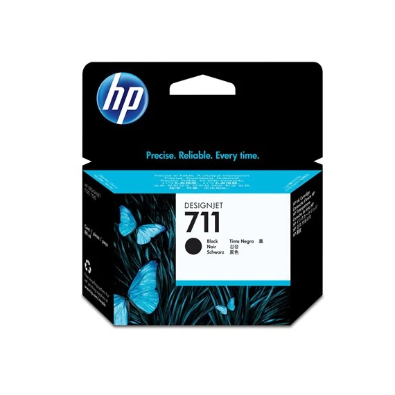 CZ133A Tintapatron DesignJet T120, T520 nyomtatókhoz, HP 711xl, fekete, 80 ml