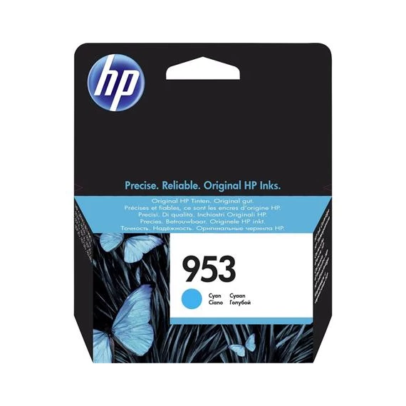 F6U12AE Tintapatron OfficeJet Pro 8210, 8700-as sorozathoz, HP 953, cián, 700 oldal
