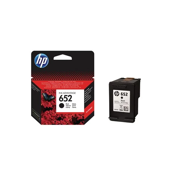 F6V25AE Tintapatron Deskjet Ink Advantage 1115 nyomtatókhoz, HP 652, fekete, 360 oldal