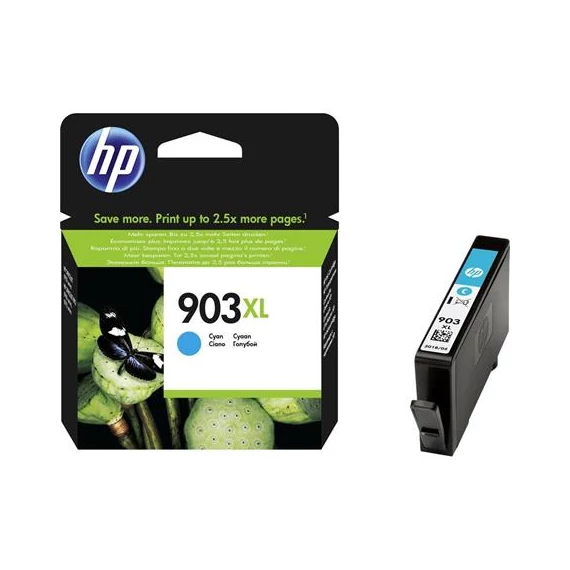 T6M03AE Tintapatron OfficeJet Pro 6950, 6960, 6970 nyomtatókhoz, HP 903XL, cián