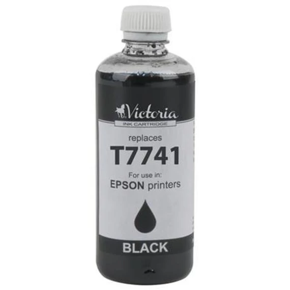 T77414A Tinta Workforce M100, M105 nyomtatókhoz, VICTORIA TECHNOLOGY, fekete, 150ml