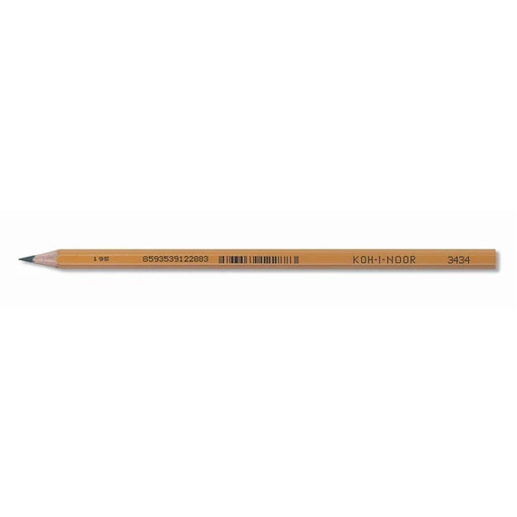 Színes ceruza, hatszögletű, KOH-I-NOOR "3434", zöld